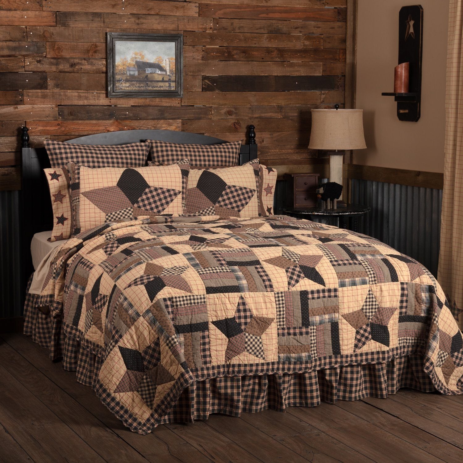 3 Popular Quilt Designs to Inspire Your Primitive Country Home Decorat