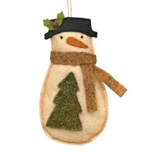 Snowman Snowman Decor Christmas Ornament Primitive Snowman 