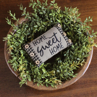 Home Sweet Home Mini Pillow Bowl Filler - Primitive Star Quilt Shop