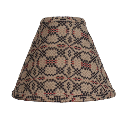 Kendall Jacquard Lampshade - 10" - Primitive Star Quilt Shop