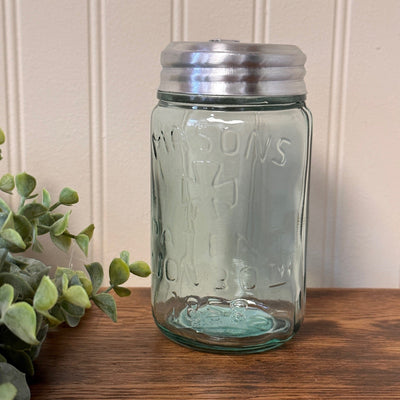 Pint Mason Jar Sugar Dispenser - Primitive Star Quilt Shop