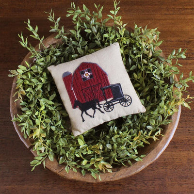 Countryside Barn Mini Pillow Bowl Filler - Primitive Star Quilt Shop