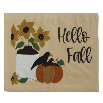 "Hello Fall" Sampler Wall Hanging Wall Hanging Only- Primitive Star Quilt Shop