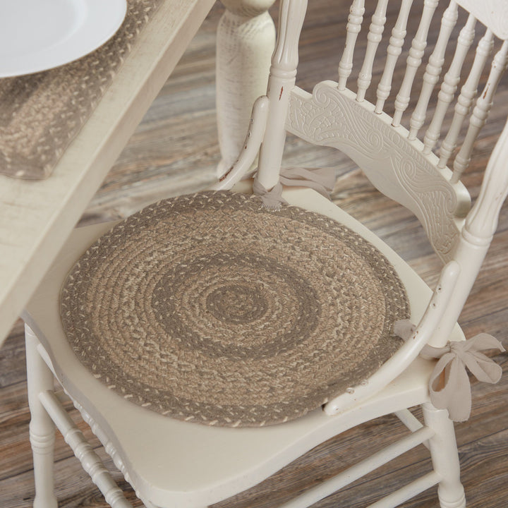 Wool braided chair pads hotsell